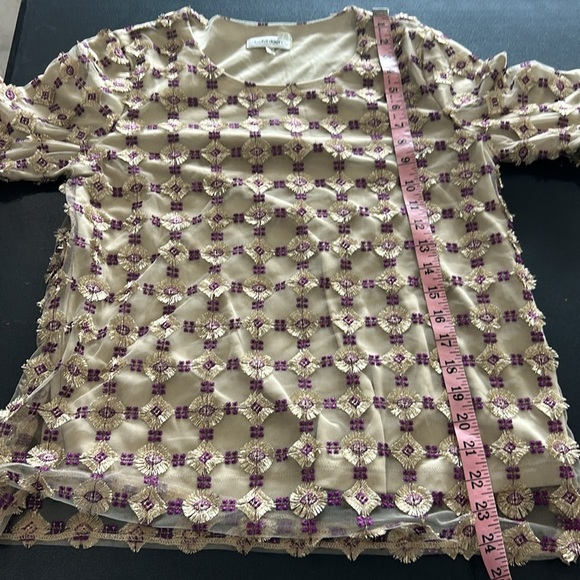 Women’s Calvin Klein Wide Bell Like Sleeves‎ Size XS (95) - Picture 12 of 14